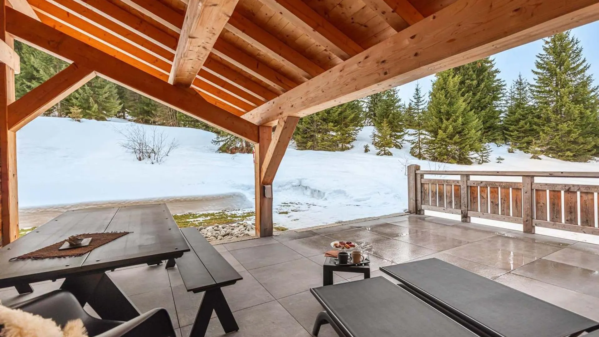 Chalet De Luxe Skis Aux Pieds, Jacuzzi Et Sauna - Fr-1-809-2 Les Saisies