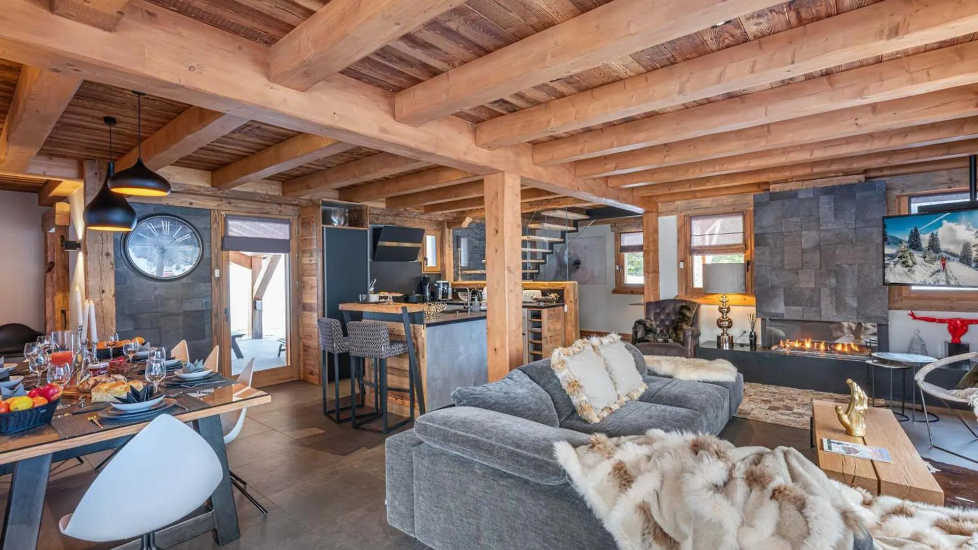 Chalet De Luxe Skis Aux Pieds, Jacuzzi Et Sauna - Fr-1-809-2 Les Saisies 0*,
