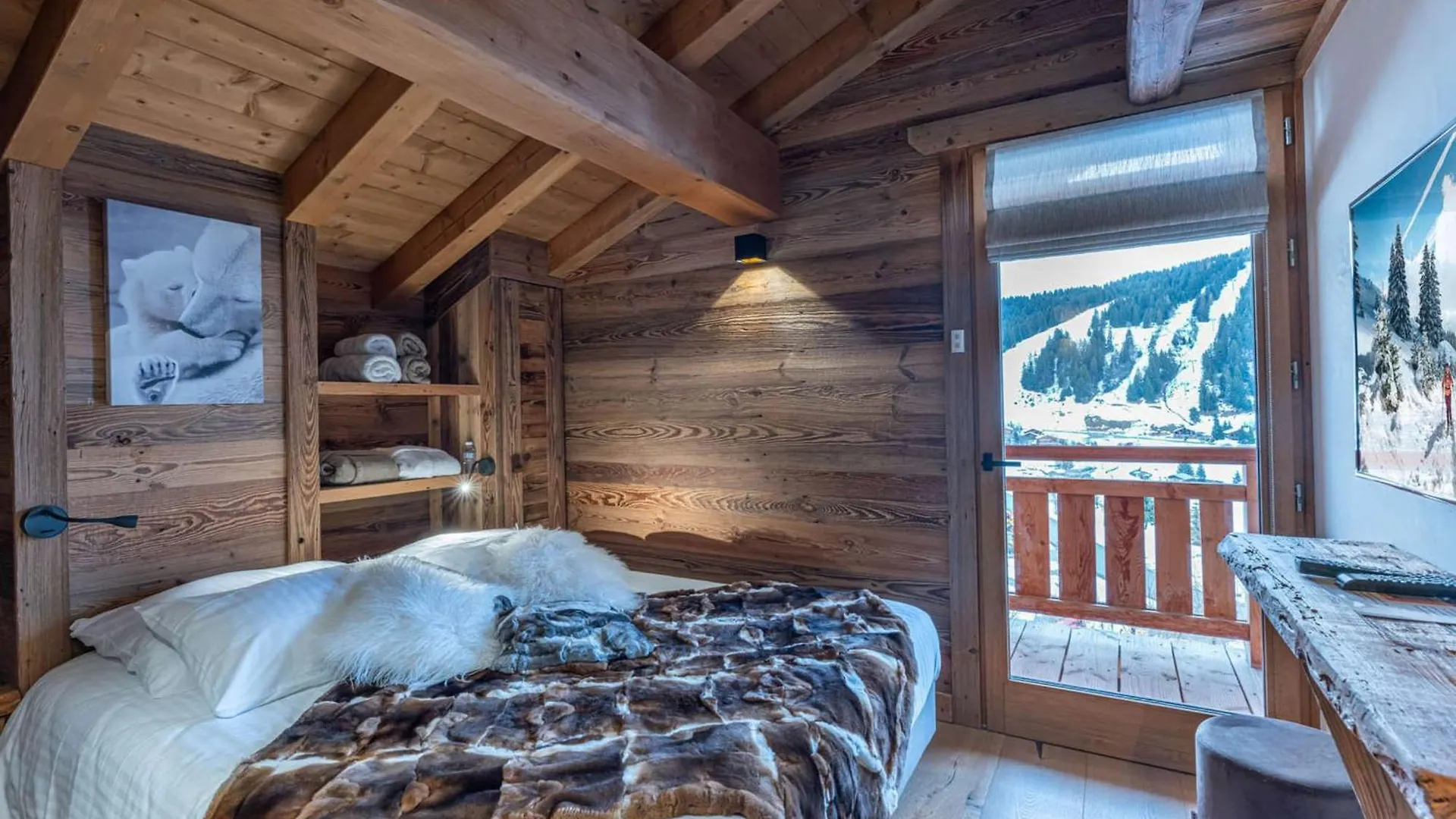 Chalet De Luxe Skis Aux Pieds, Jacuzzi Et Sauna - Fr-1-809-2 Les Saisies